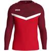 Jako Sweat Iconic - Farbe: rot/weinrot - Gr. L